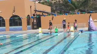Swim lessons at Carlsbad City Pool