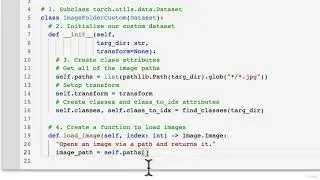 14  Writing a PyTorch Custom Dataset Class from Scratch to Load Our Images