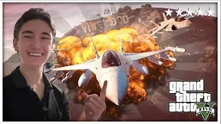 WE STOLE MILITARY JETS IN GTA V!! l Brothers Play GTA V