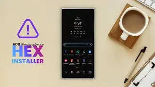 ADB theming setup without PC | Hex installer | Easy Fix