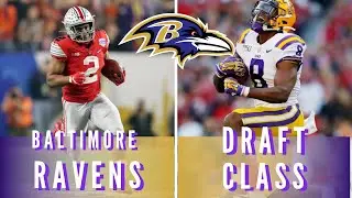 Baltimore Ravens NFL DRAFT CLASS Breakdown 🏈🏈🏈🏈