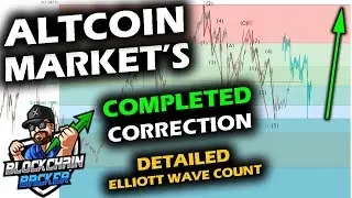 CHEERING THE START OF A NEW WAVE as Altcoin Market Cap Completes ABC Correction as Bitcoin Finishes