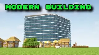 Modern Building In Minecraft | Timelapse 🏢