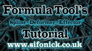 Formula Deformer, Effecter and Spline Hints and Tips - Tutorial