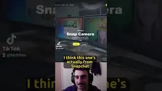 tiktok studio set up with snap camera 