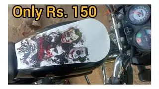 Ghost Stickers For Bike  / Splendor Tank Stickers /