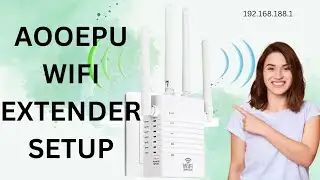 AOOEPU Extender Setup Guide | 192.168.188.1 | 192.168.10.1 | Wifi Repeater Setup