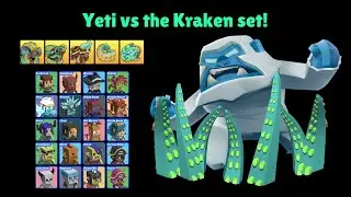 Hunt Royale - Limit testing - Soloing yeti dungeon in Kraken set