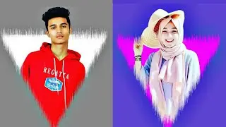 picsart triangle pop out effect || Picsart Tutorial