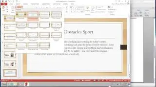 Change Layout of Slide to Two Content Using PowerPoint 2013