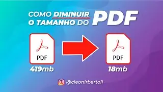 COMO DIMINUIR O TAMANHO DO PDF
