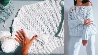 АЖУРНЫЙ ДЖЕМПЕР ИЗ ХЛОПКА / ТРЕНД СЕЗОНА