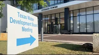 B-roll footage of Lubbock and TWDB Board Members