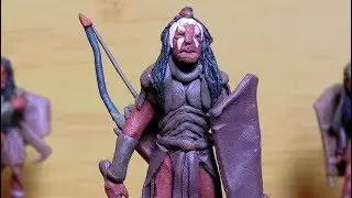 How to make - Lurtz.  Uruk-hai.  Lord of the Rings.  A figurine made of plasticine