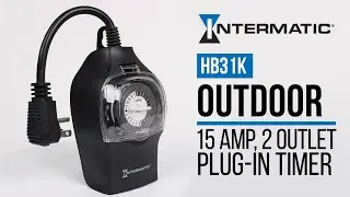 How to Program the HB31K Outdoor Plug-In Timer from Intermatic