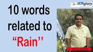 10 Rain related words