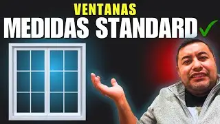 VENTANAS STANDARS  Medidas y Tamaños