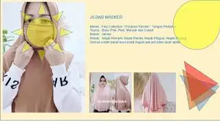 Jilban Masker / Kerudung Masker
