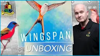 Wingspan Board Game Unboxing -  2021 Edition