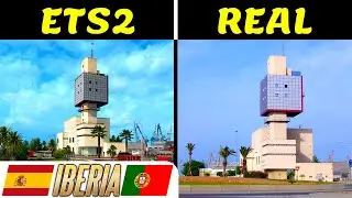 Iberia: ETS2 vs Real Life | Comparing Iberia Map DLC with their Real Life Locations | SCS News #98