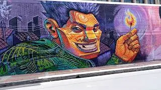 MURALES ENVUELTOS EN ARTE | Distrito Graffiti - Bogotá