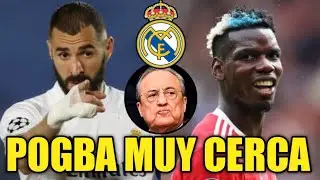 Benzema habla sobre el fichaje de Pogba por el Real Madrid en redes sociales ¡Igual que con Mbappé!