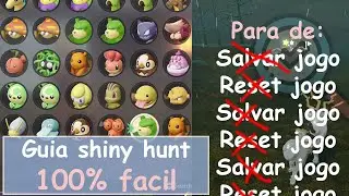 GUIA SHINY HUNT em Pokemon Legends Arceus Facil Facil ( O poder de observar )