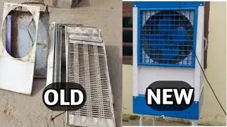 making old cooler to new cooler..#bestfromwaste #oldcooler #newcooler #viral  #pb12wale