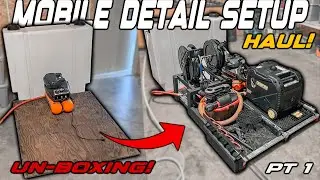 BUILDING MOBILE DETAIL SETUP! | Ram 1500 truck build