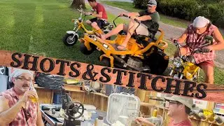 Shots & Stitches - Shop Talk, Chappy Races, Upholstery Projects, Table Height - Ep 01