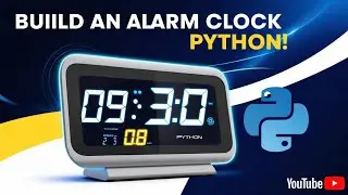 Alarm Clock  Python Project ⏰ #video #videos #ytvideo #youtubevideo #youtubevideos #alarm  #clock