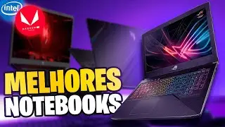 TOP 5 MELHORES Notebooks CUSTO BENEFÍCIO para Jogar, Trabalhar e Estudar em 2025