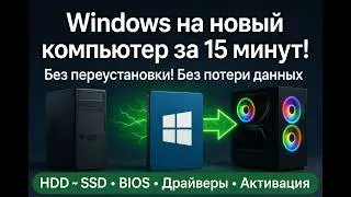 How to quickly transfer a Windows HDD/SSD to another PC (without reinstalling or losing data)