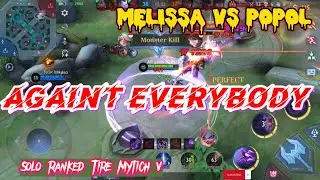 Ngerank mytich pake melissa | Hero lagi OP banget | late game berdarah #mobilelegends #melissa