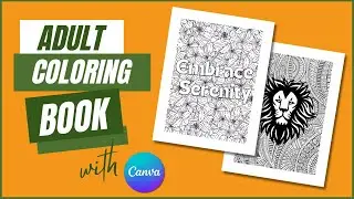 How to Create Inspiring Coloring Books with Canva (Easy Tutorial)