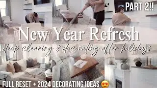 DECORATING AFTER THE HOLIDAYS | 2024 HOME DECOR 😍