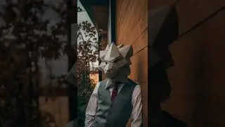 Photoshoot Idea! Using Origami Masks. #shorts #photography