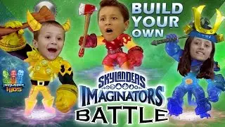 Skylanders Imaginators Battle w/ Sky Kids! 