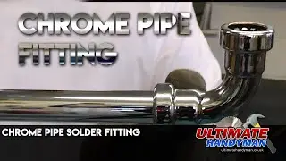 Chrome pipe solder fitting | chrome pipe push fit
