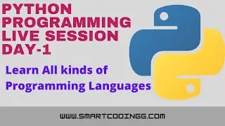 Python Live Session Day-1 #python #AlvinSir