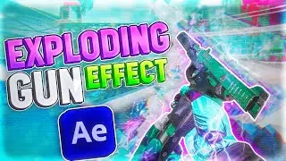 Exploding Gun Effect with Plexus in After Effects [Tutorial]