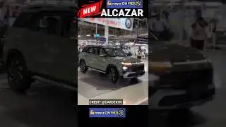 NEW HYUNDAI ALCAZAR 2024 FIRST LOOK #shorts FACELIFT HYUNDAI ALCAZAR @torqueonwheel8330