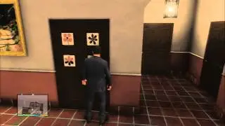 Grand Theft Auto V - Michael De Santa Listens To Tracy De Santa (Daughter)  Through Door PS3