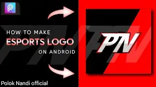 how to make Esports logo design in picsart || Picsart logo tutorial || Polok Nandi official