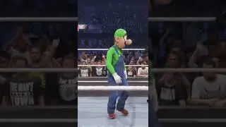 MARIO BROS TAKE ON THE UNDERTAKER AND KANE WHAAAAAT #wrestling #wwewrestling #wwe2k24