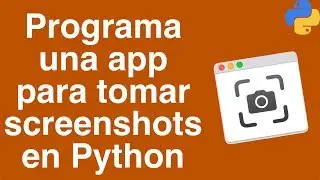 Python Tkinter - GUI para tomar screenshoots (filedialog y messagebox).
