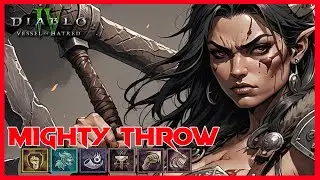 Mighty Throw - Diablo 4 | Pit 100 | No snapshot Season 6 #vesselofhatred