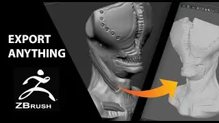 How to Export from ZBrush to Maya as FBX or OBJ | Quick Guide