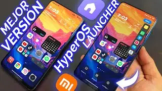 Este es el MEJOR HyperOS Launcher que Puedes INSTALAR en tu XIAOMI (Versión Oficial y de Android 15)