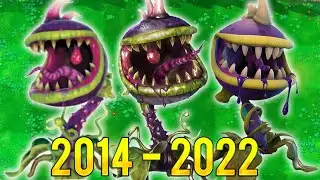 THE CHOMPER EVOLUTION (2014 - 2022) in PvZ Garden Warfare 1, 2 & Battle For Neighborville